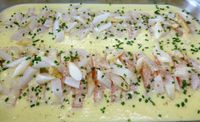 Fisch Lachs filet mit Frischem Spargel